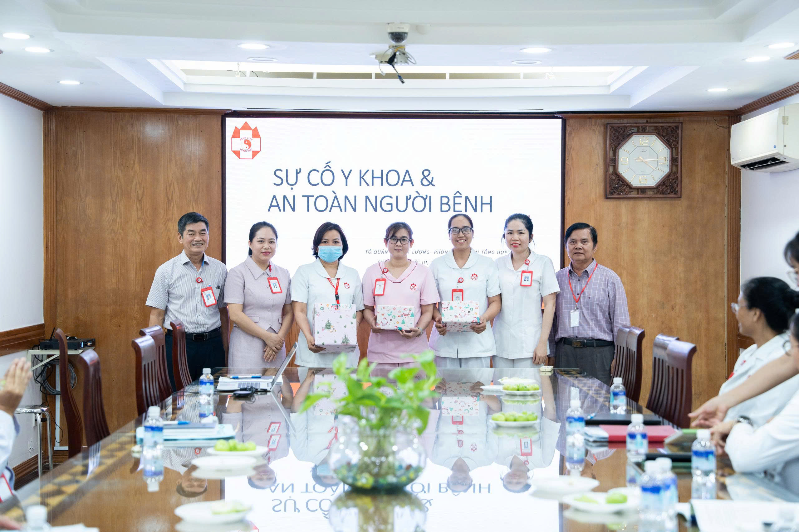 BỆNH VIỆN ĐA KHOA HỒNG ĐỨC III
SIẾT CHẶT QUẢN TRỊ RỦI RO, HƯỚNG TỚI AN TOÀN NGƯỜI BỆNH TOÀN DIỆN