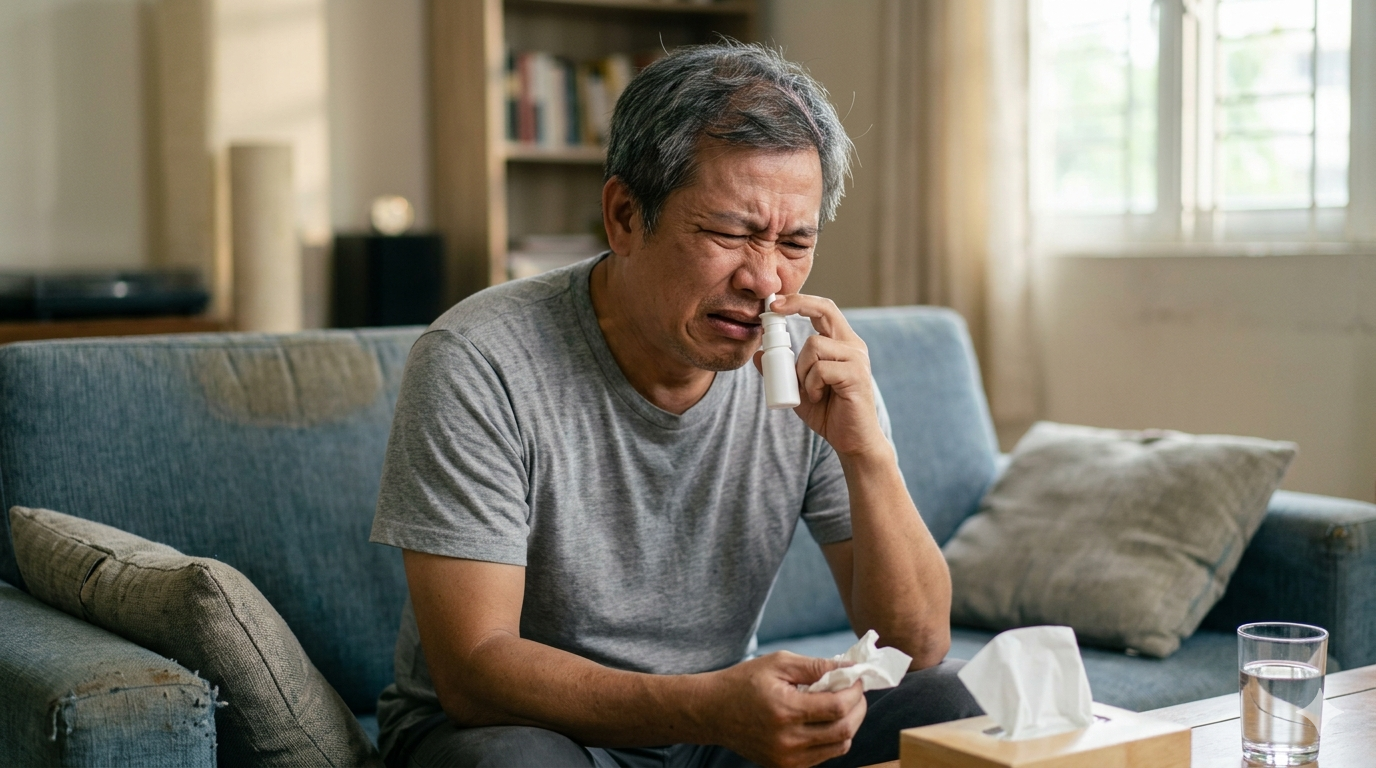 Lạm dụng thuốc xịt mũi – “càng xịt càng nghẹt”