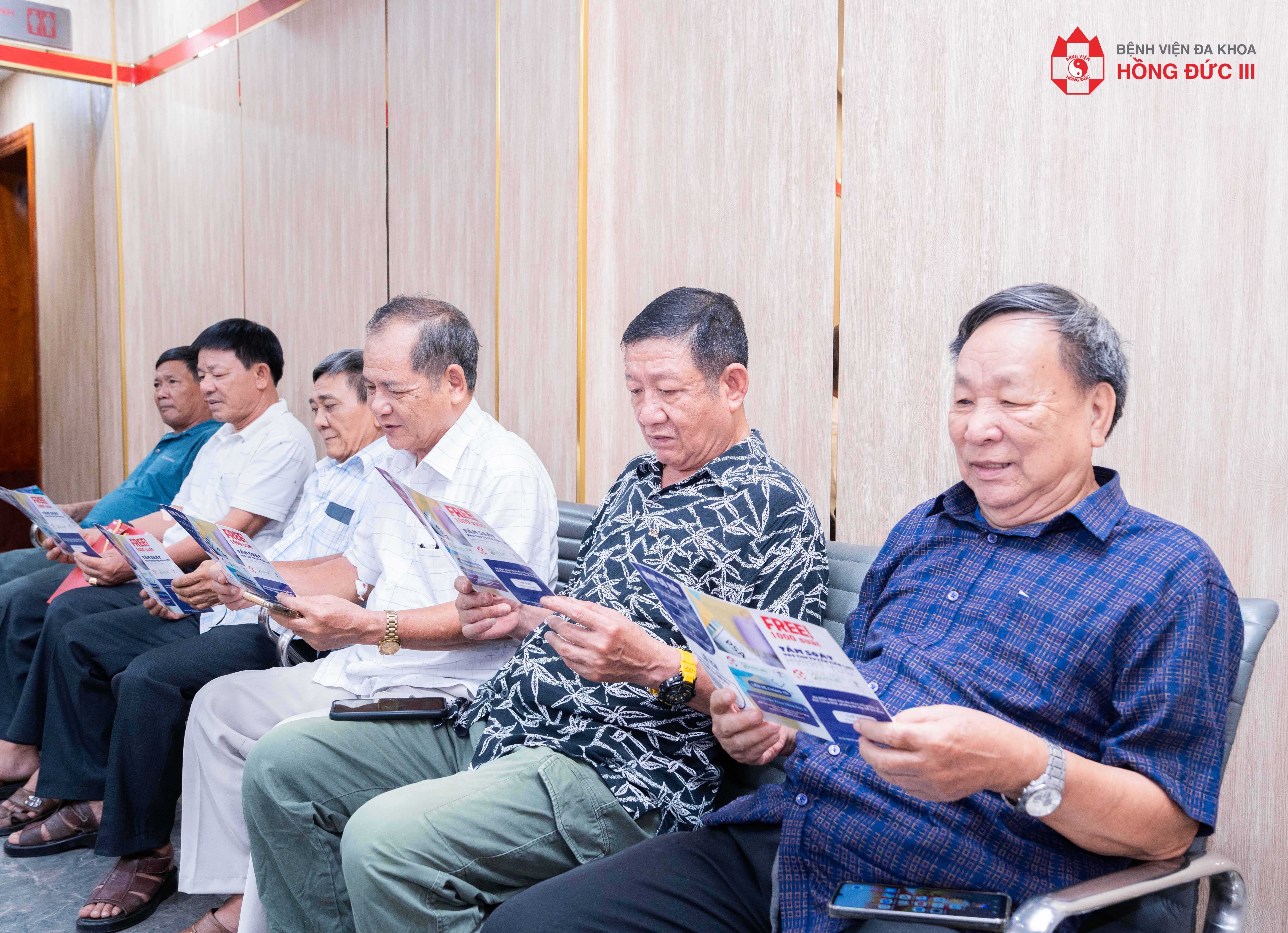 Cựu chiến binh phường Gò Vấp:
VUI VÌ ĐƯỢC TẦM SOÁT UNG THƯ TUYẾN TIỀN LIỆT MIỄN PHÍ