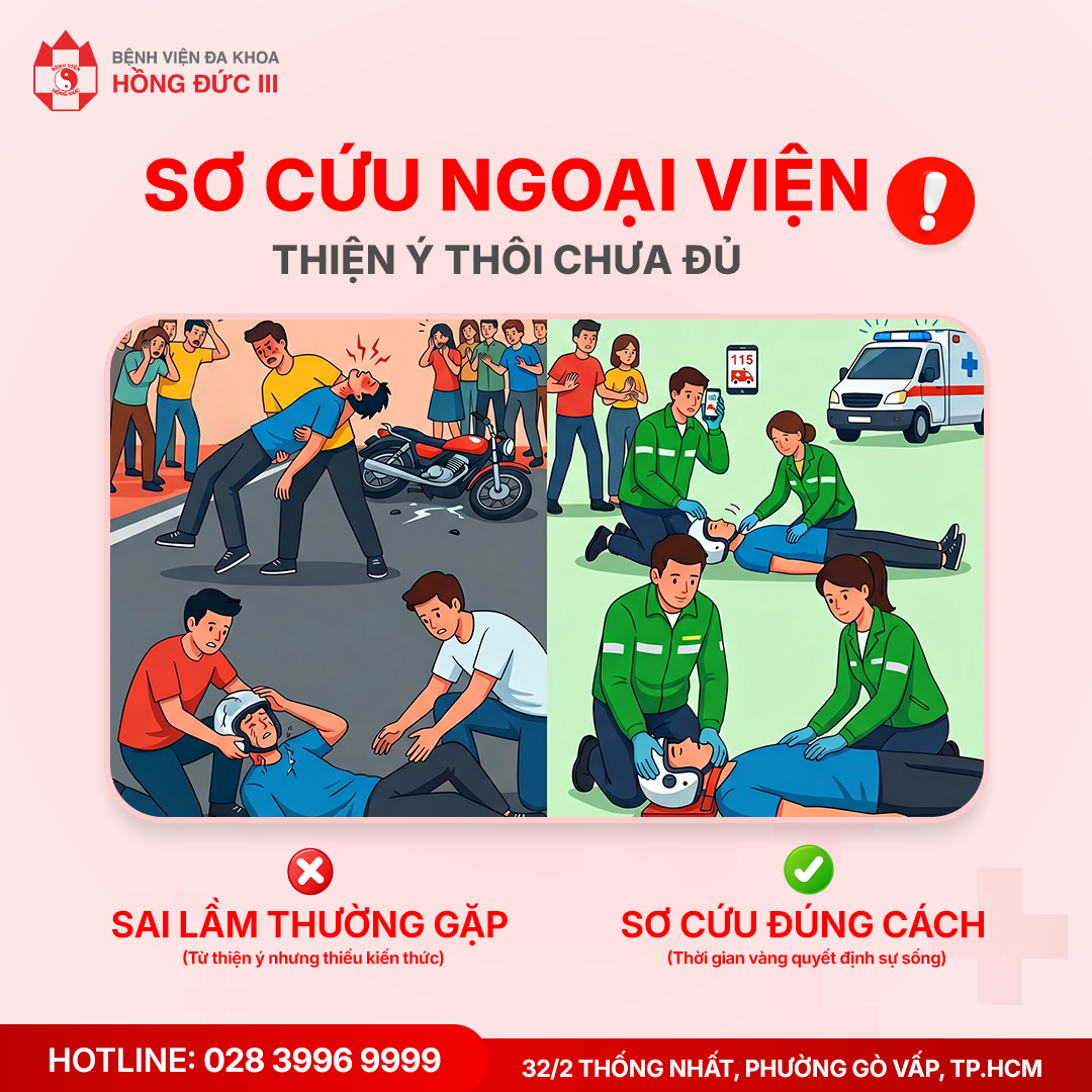 SƠ CỨU NGOẠI VIỆN: THIỆN Ý THÔI CHƯA ĐỦ