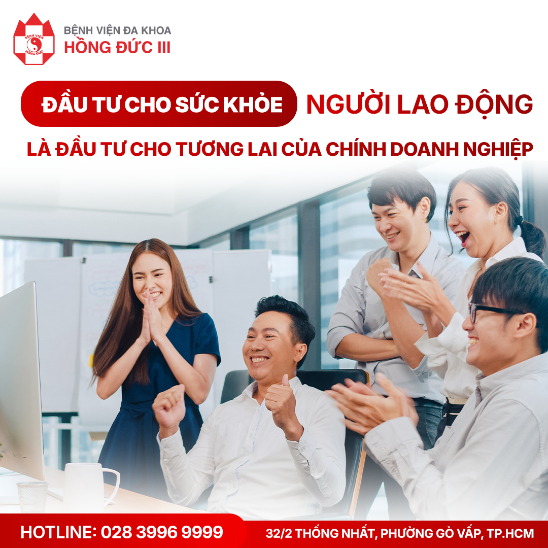 Đồng hành cùng sức khỏe doanh nghiệp:
Chung tay xây dựng nguồn nhân lực khỏe mạnh,
phát triển bền vững