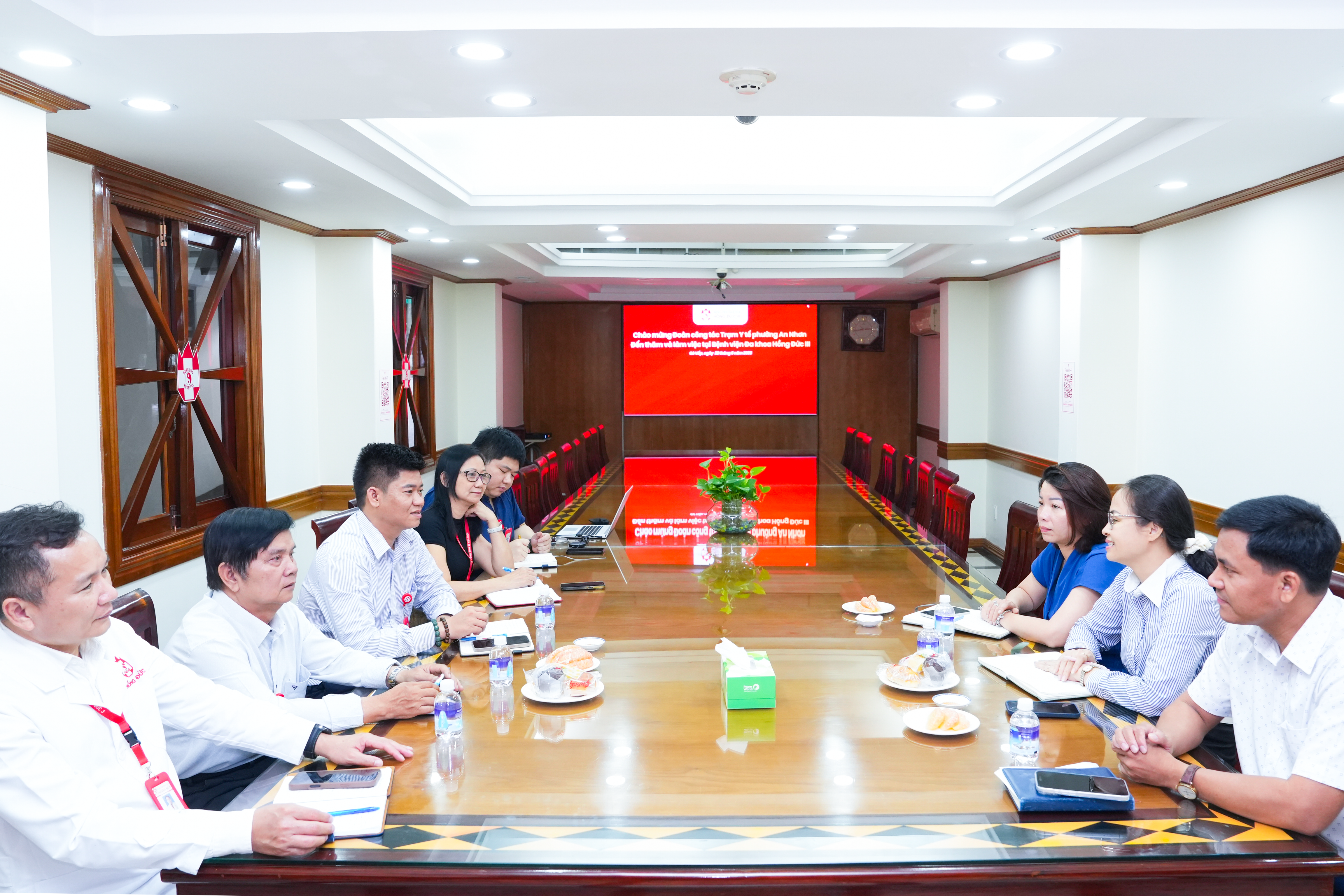 Bệnh viện Đa khoa Hồng Đức III:
Đồng hành cùng phường An Nhơn triển khai chương trình khám sức khỏe toàn dân