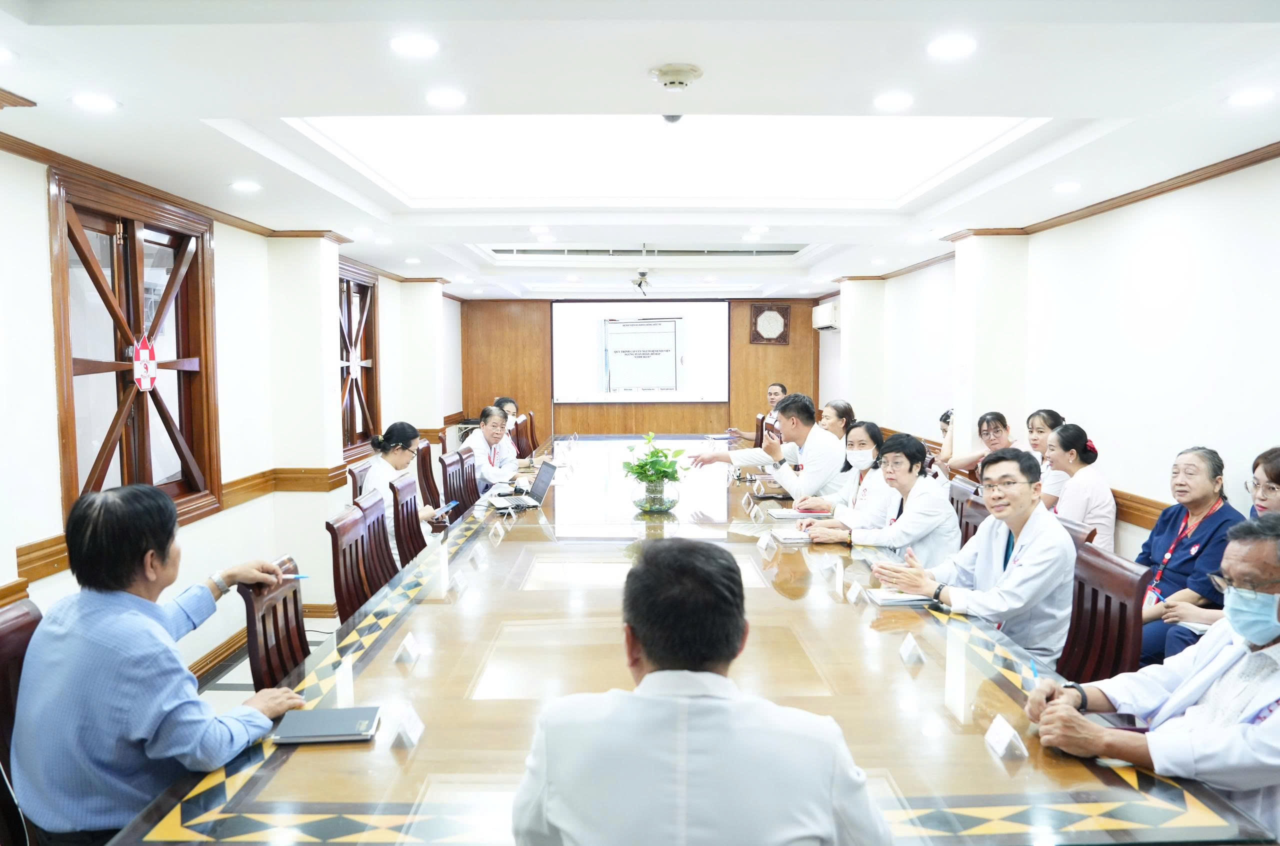 Bệnh viện Đa khoa Hồng Đức III cập nhật quy trình cấp cứu và y lệnh miệng