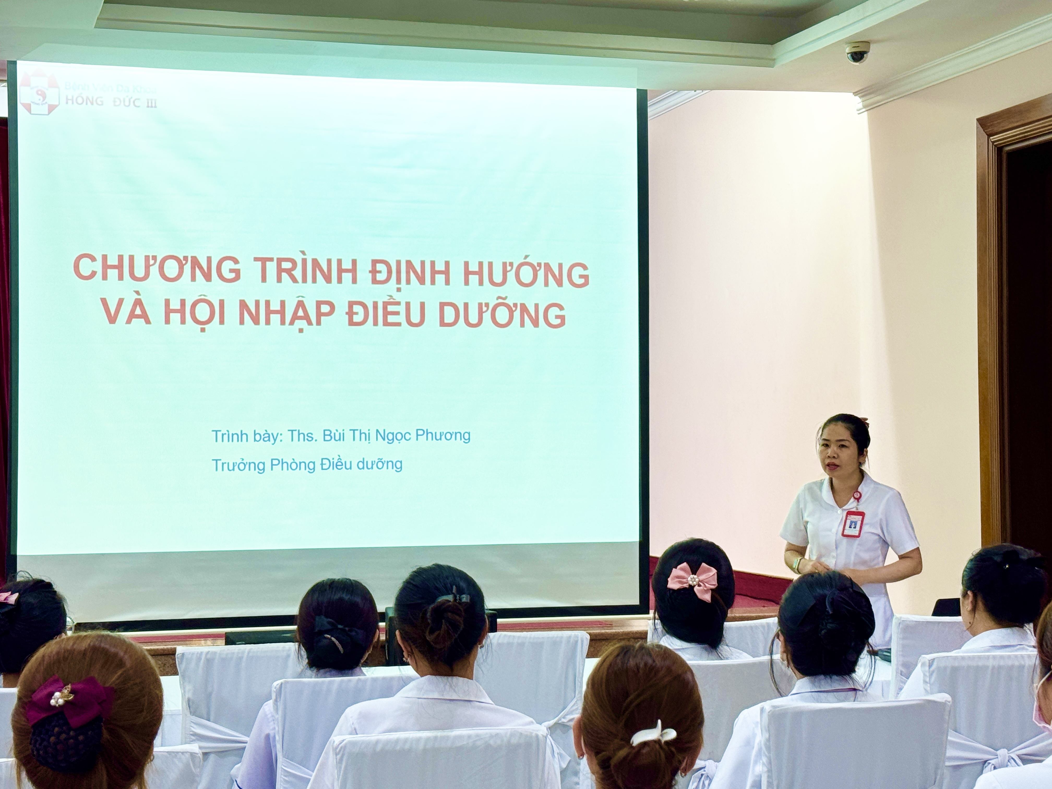 Chuẩn hóa công tác chăm sóc người bệnh thông qua chương trình định hướng điều dưỡng