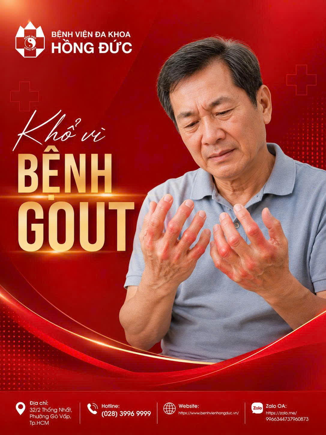 KHỔ VÌ BỆNH GOUT