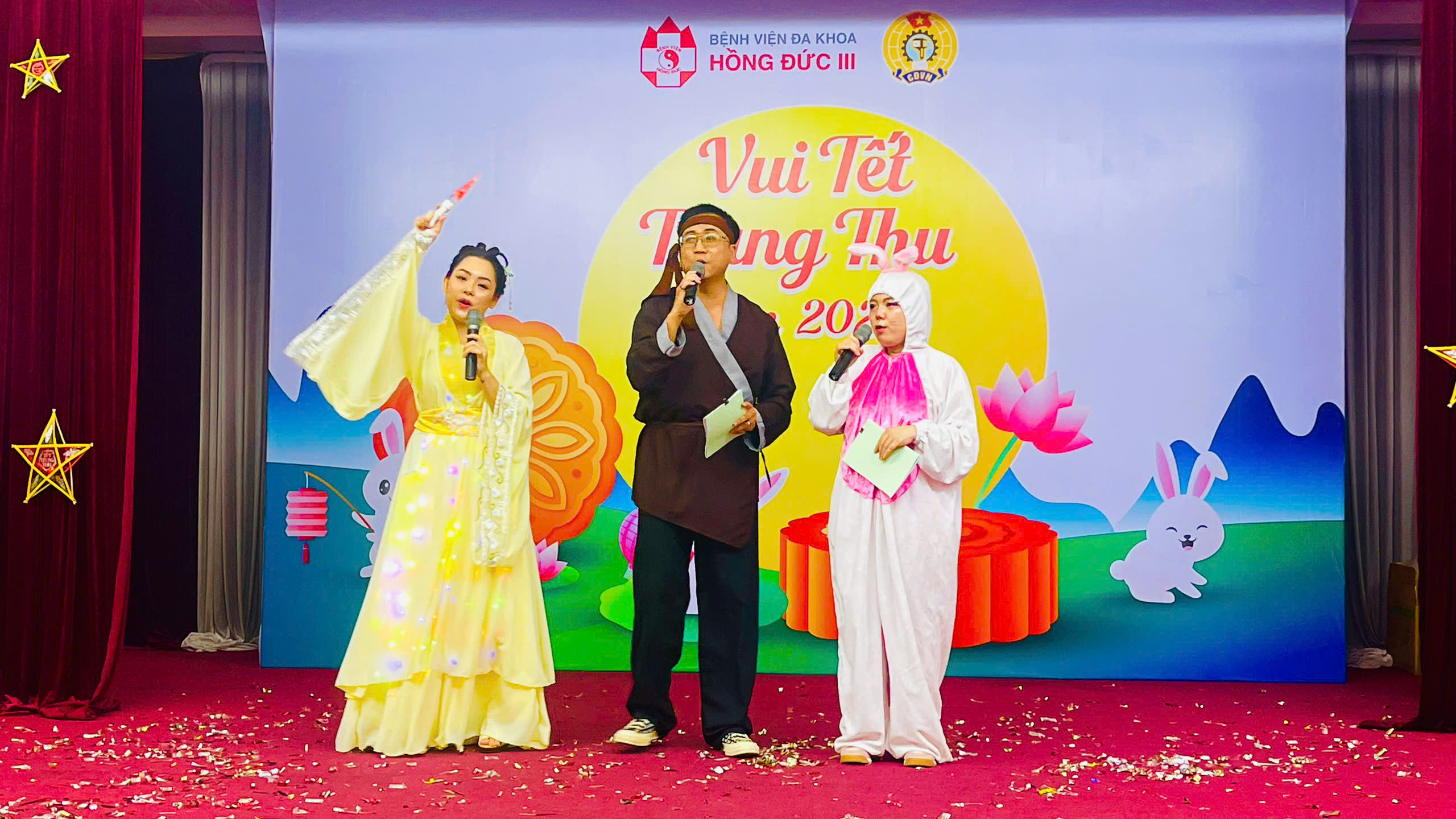 BỆNH VIỆN ĐA KHOA HỒNG ĐỨC III TỔ CHỨC TẾT TRUNG THU CHO HƠN 80 CON CÁN BỘ, CÔNG NHÂN VIÊN