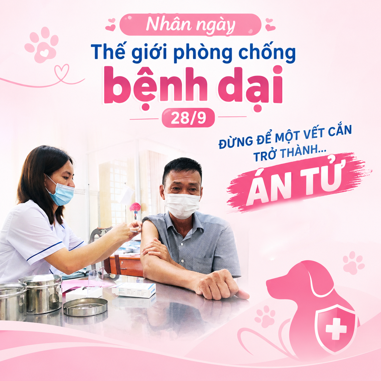 NGÀY THẾ GIỚI PHÒNG, CHỐNG BỆNH DẠI 28/9:
ĐỪNG ĐỂ MỘT VẾT CẮN TRỞ THÀNH… ÁN TỬ